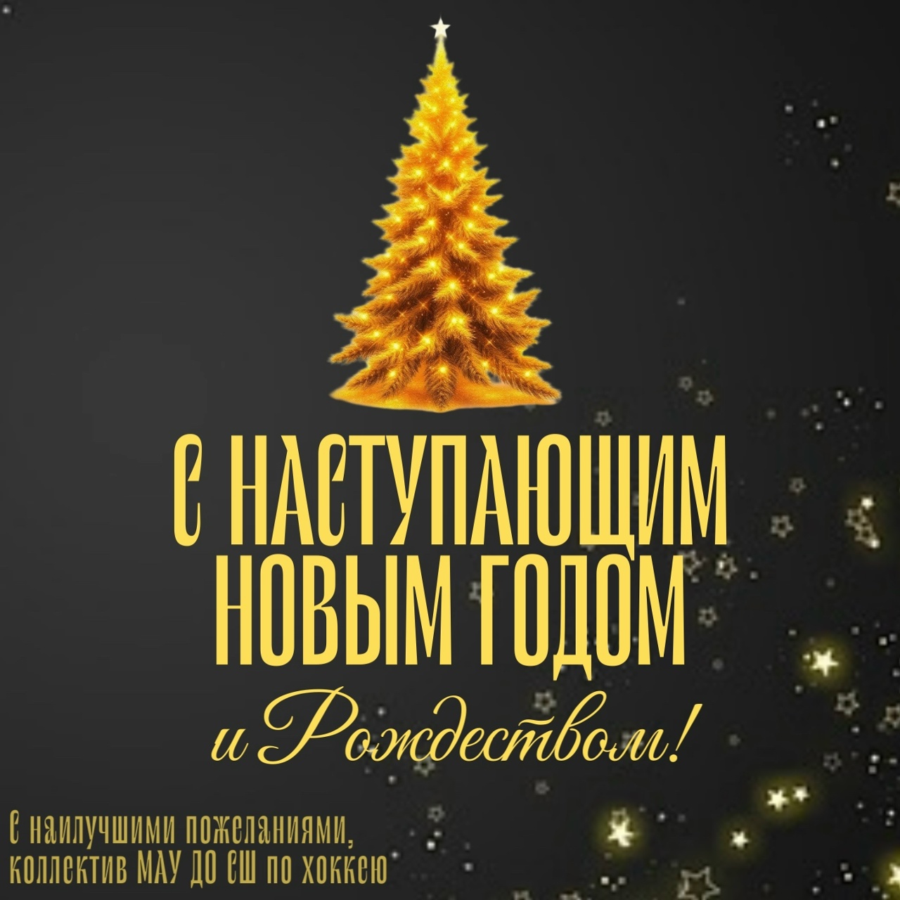С НАСТУПАЮЩИМ НОВЫМ ГОДОМ И РОЖДЕСТВОМ!